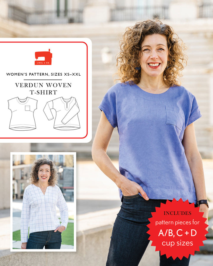 Verdun Woven T-shirt Sewing Pattern