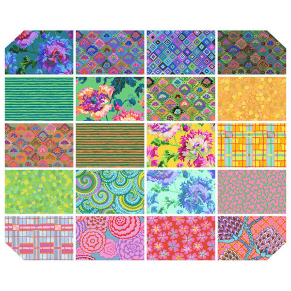 Kaffe Fassett Bright Charm Pack - FB6CPGP.FEB24BRIGHT