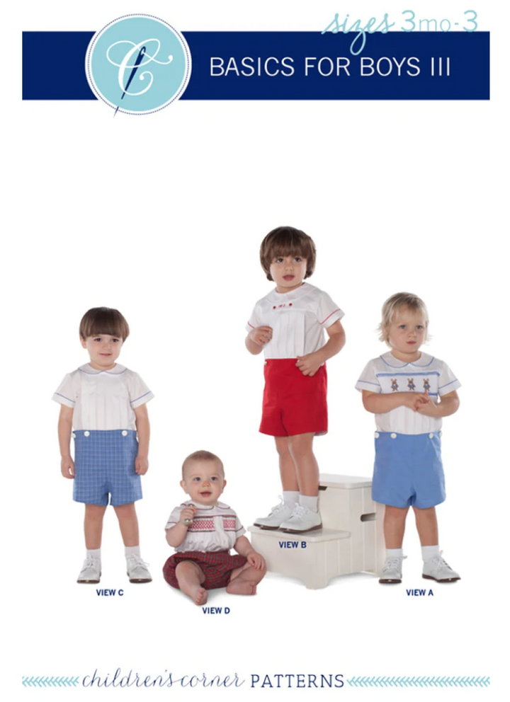 Basics for Boys III - 3mo - 3yrs