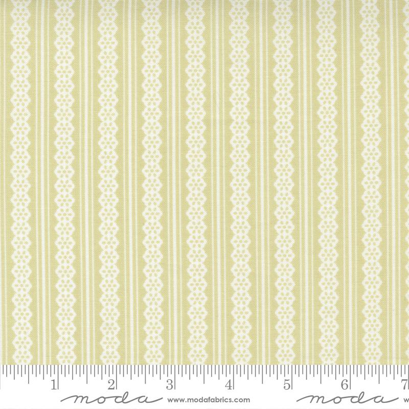 Buttercup Slate Sprig Stripe- 29157 15- Corey Yoder