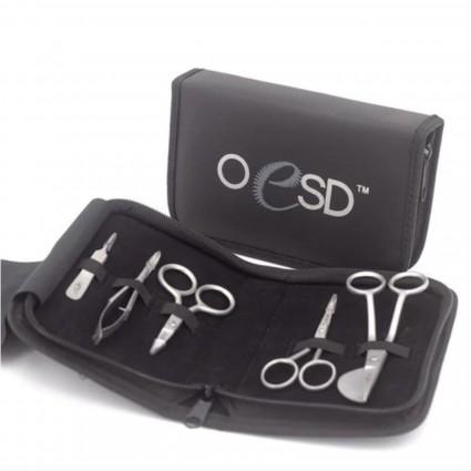 Curved Embroidery Scissors - 4in Large Ring - OESD709