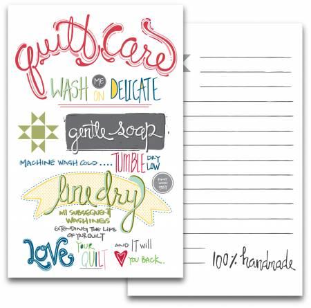 Quilt Care Gift Note Card