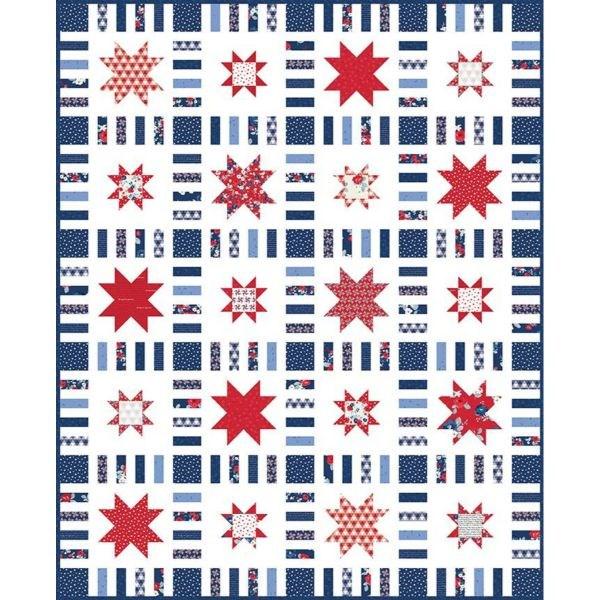 Stars in Stripes Pattern - P151-STARSINSTRIPES - Hello Melly Designs