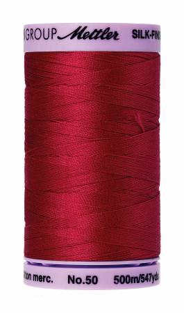 Silk Finish 50wt Cotton Thread 547yd - Country Red - 9104-0504