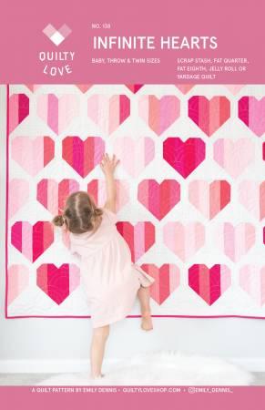 Infinite Hearts Quilt Pattern - QLP138