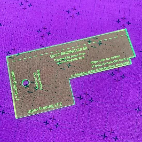 Quilt Binding Ruler – The Sewing House, Inc