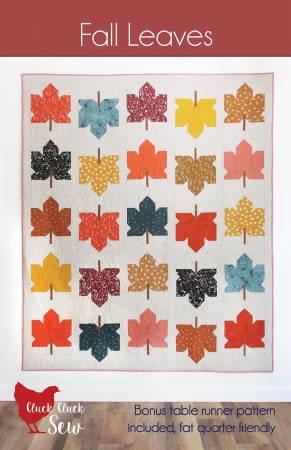 Fall Leaves Pattern- CCS203- Cluck Cluck Sew