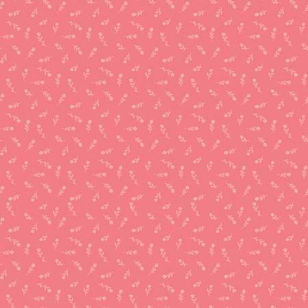 Flower Garden Stems Coral - C11902R-CORAL