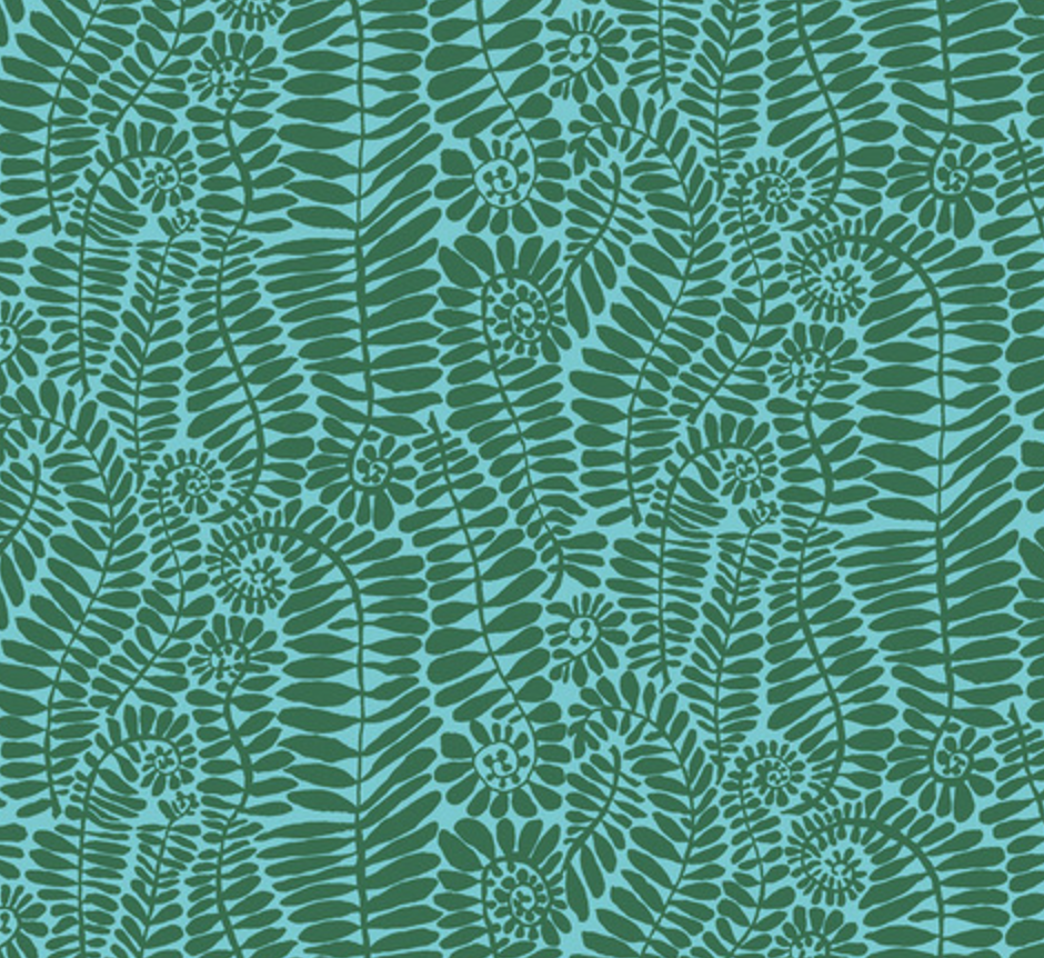 Fronds Green- PWBM085.GREEN