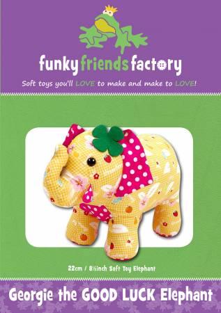 Georgie The Good Luck Elephant Soft Toy Sewing Pattern
