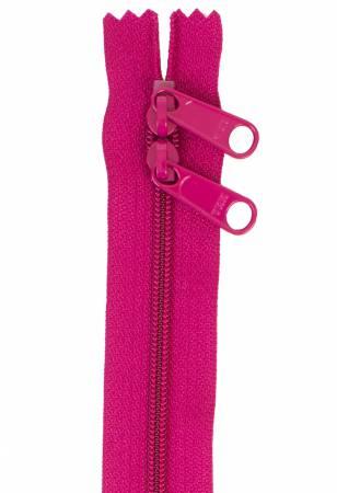 Handbag Zipper 30" Crazy Plum Double Slide - ZIP30-255