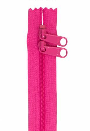 Handbag Zipper 30" Raspberry Double Slide - ZIP30-252