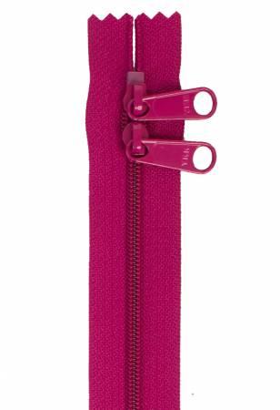 Handbag Zipper 30" Wild Plum Double Slide - ZIP30-258