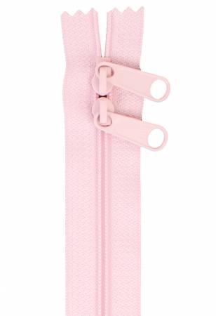 Handbag Zipper 30" Pale Pink Double Slide - ZIP30-249