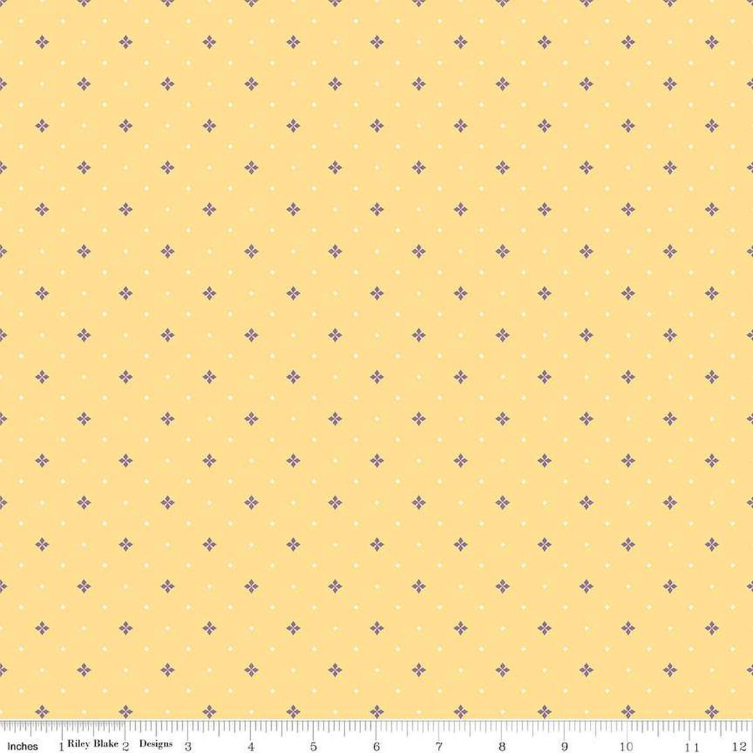 Hello Spring Ditsy Yellow- C12966-YELLOW