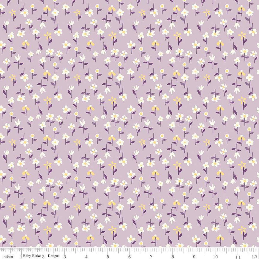 Hello Spring Floral Lilac- C12965-LILAC