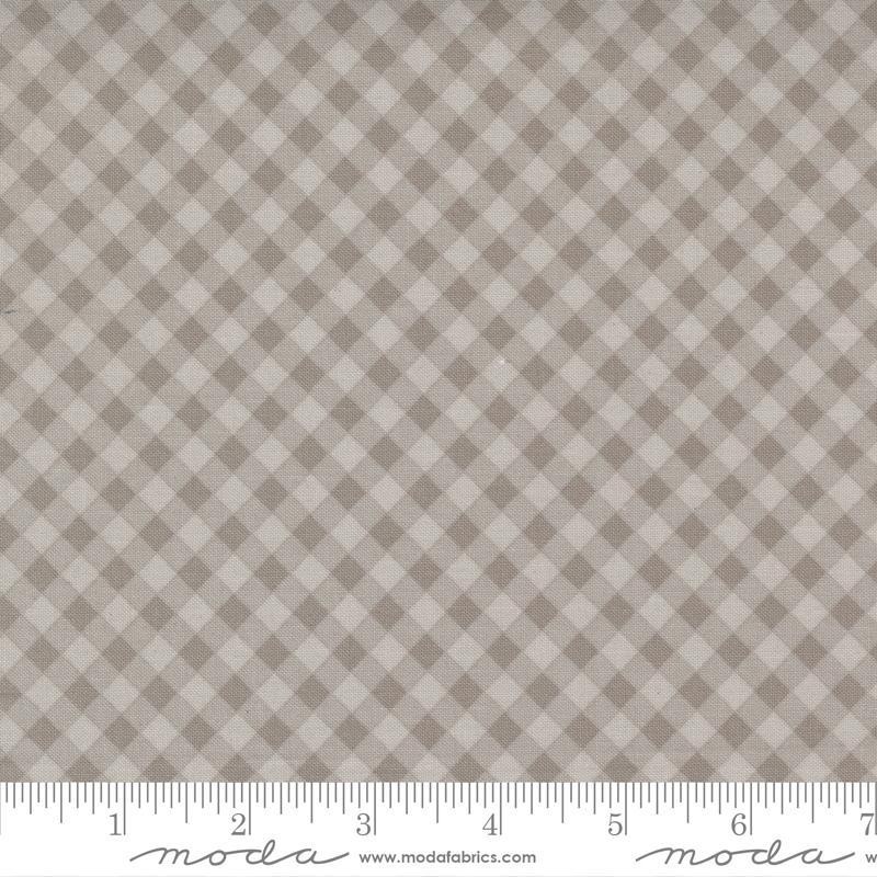 Late October Concrete Gingham Check Plaid- 55597 15- Sweetwater