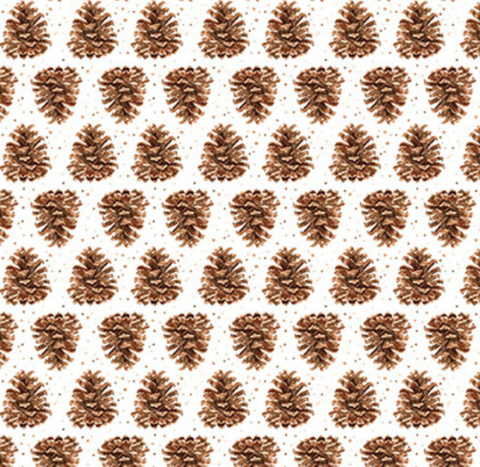 Little Ones- Pinecones- Q-453-3- Henry Glass & CO