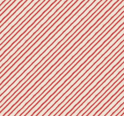 Love Santa - Peppermint Stripes Red - PWCD009.XRED - Free Spirit