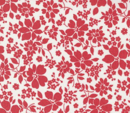 ML Christmas Red Floral - 55243 21 - Moda