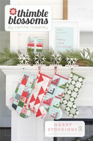 Merry Stockings 2- TBL256- Thimble Blossoms