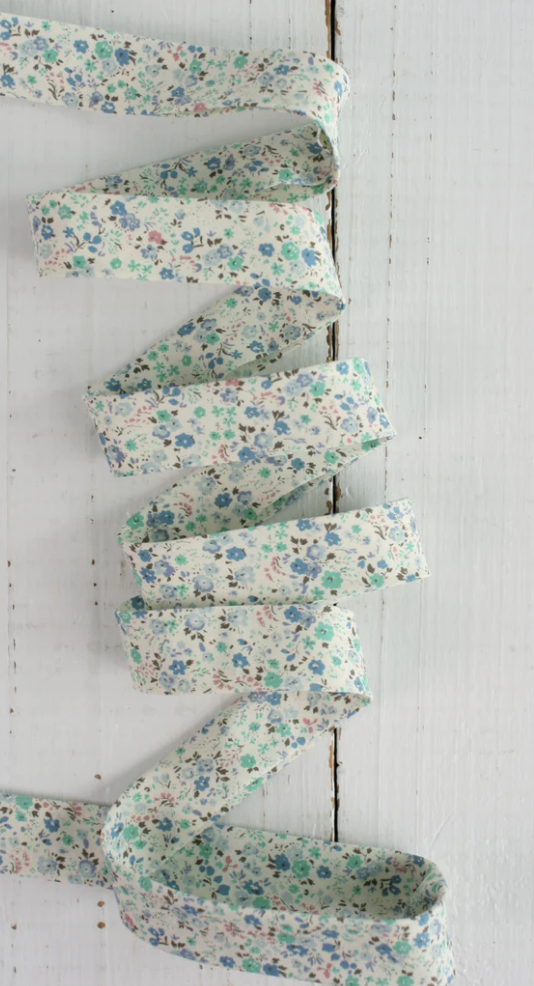 Mille Fleur Blue Binding