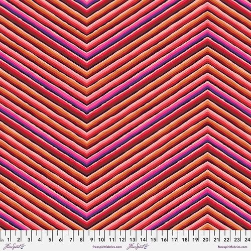 85 & Fabulous - Chevron Stripe - Red - PWGP090.RED