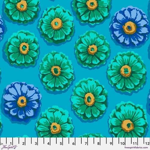 85 & Fabulous - Zinnia - Blue - PWGP031.BLUE