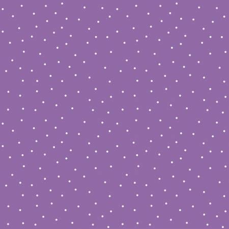 White Tiny Dots on Purple - MAS8210-V2