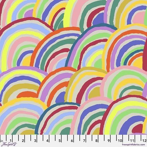 Rainbows - Grey - PWGP190.GREY - Free Spirit