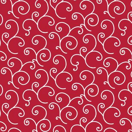 Red Scroll - 8243M-R
