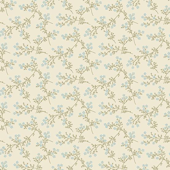 Laundry Basket Quilts - Seabreeze - Straw Spring Bouquet - A-623-LB