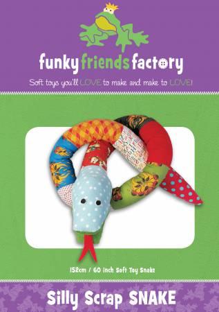 Silly Scrap Snake Pattern- FF4545