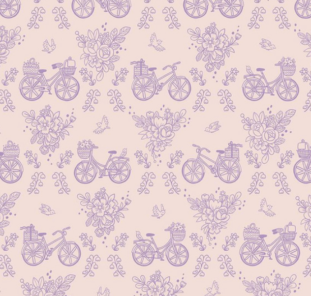 Sweet Picnic Bicycle Blush- C12092-BLUSH