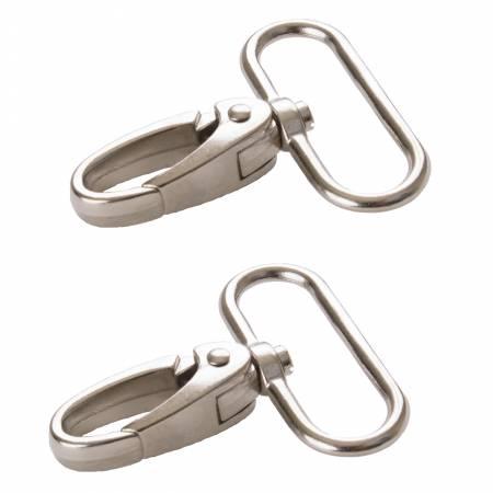Swivel Hook 1-1/2in Nickel Set of Two - HAR1.5-SW-N-TWO