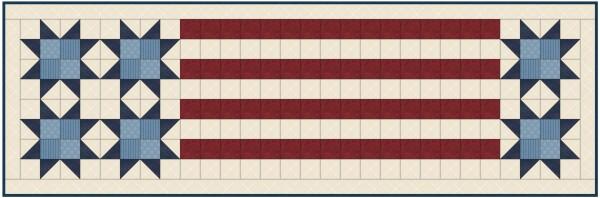 TenSisters Ol'Glory Table Runner - Ol'GloryTableRunner