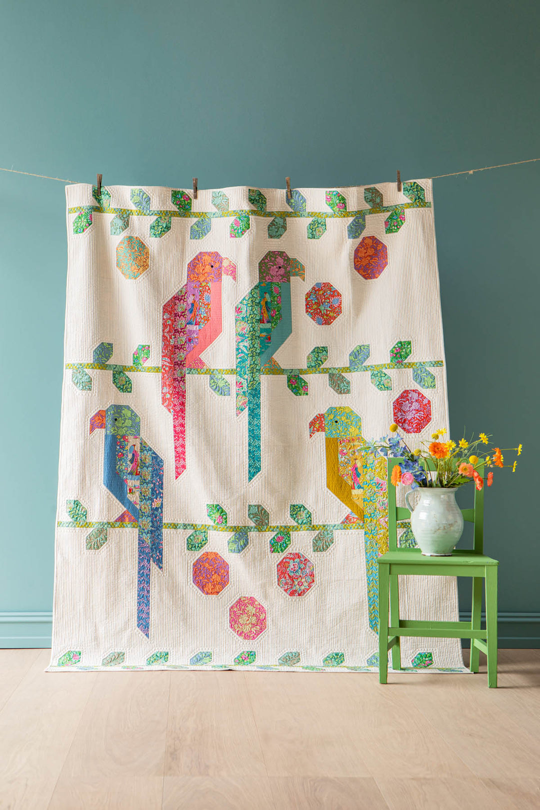 Pre-Order Mango Garden Quilt Kit